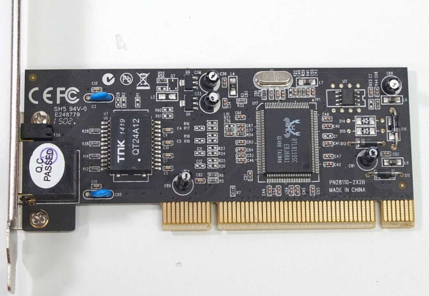 StarTech 1 Port PCI Gigabit Ethernet Card ST1000BT32 Full Height Bracket