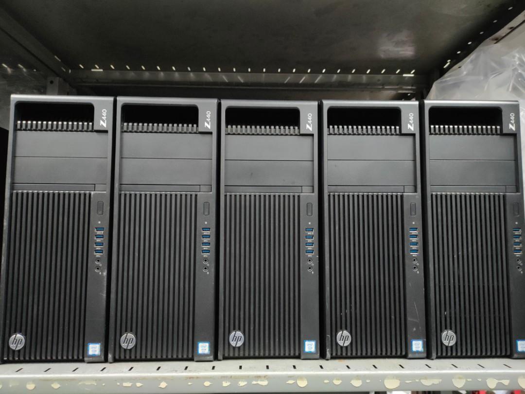 HP Z440 Workstation 18 Core E5-2699 V3 128GB RAM 512GB SSD 2TB WiFi WIN10 DVD