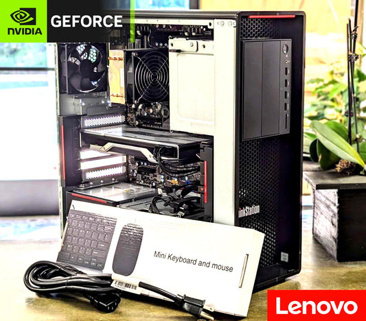 Lenovo P520 W-2133 RTX 2080 64GB, 1TB SSD+2TB HDD, Blu-ray Drive, WIN11 PRO