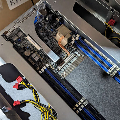 2U AI DEEP LEARNING CRYPTO MINING SERVER ESC4000 8x GPU Slot Double Wide PCI-E