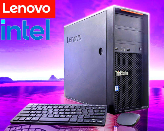GAMING PC LENOVO P520C W-2133 32GB DDR4 512GB SSD 3TB GTX1070 WINDOWS 11 WIFI