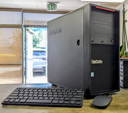 GAMING PC LENOVO P520C W-2133 32GB DDR4 512GB SSD 3TB GTX1070 WINDOWS 11 WIFI