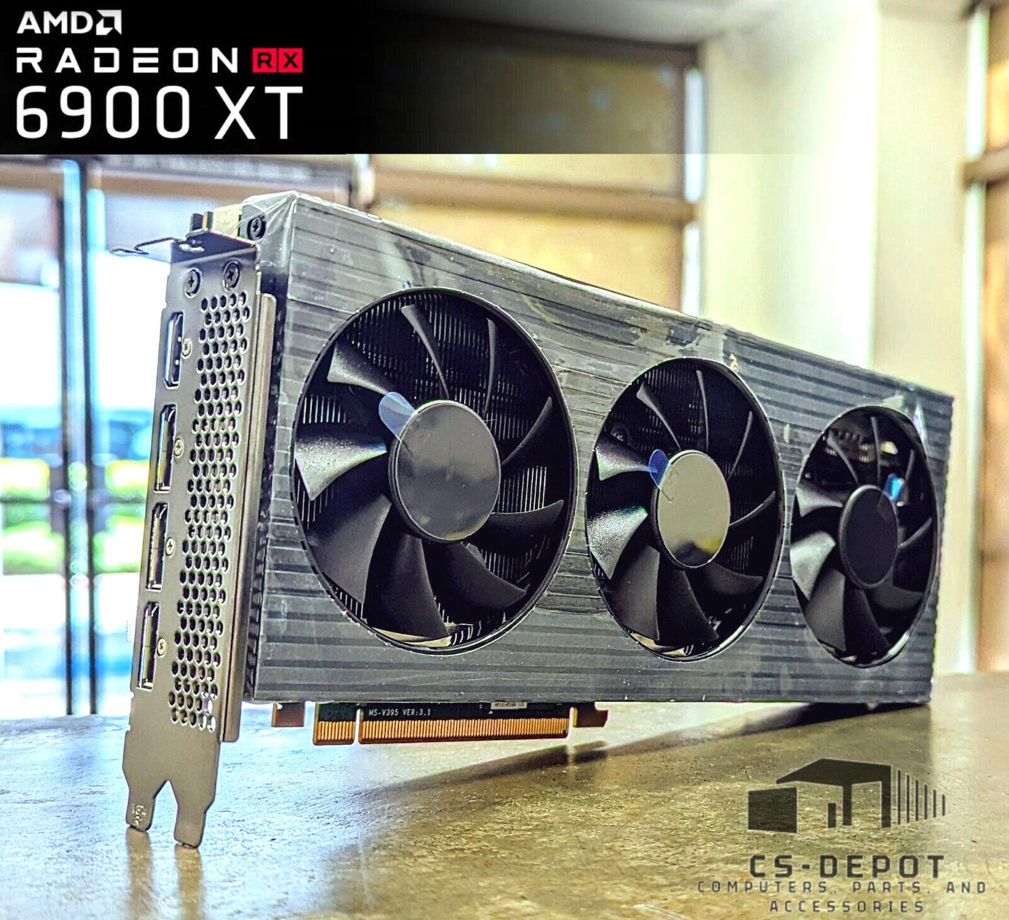 New AMD RADEON RX 6900 XT 16GB VRAM GPU Graphics Card HDMI 3x DP 4k Gaming Ready