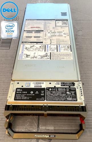 NEW Dell PowerEdge M640 Barebone Server Blade No Hard Drive Trays 0D4WRJ CTHW9