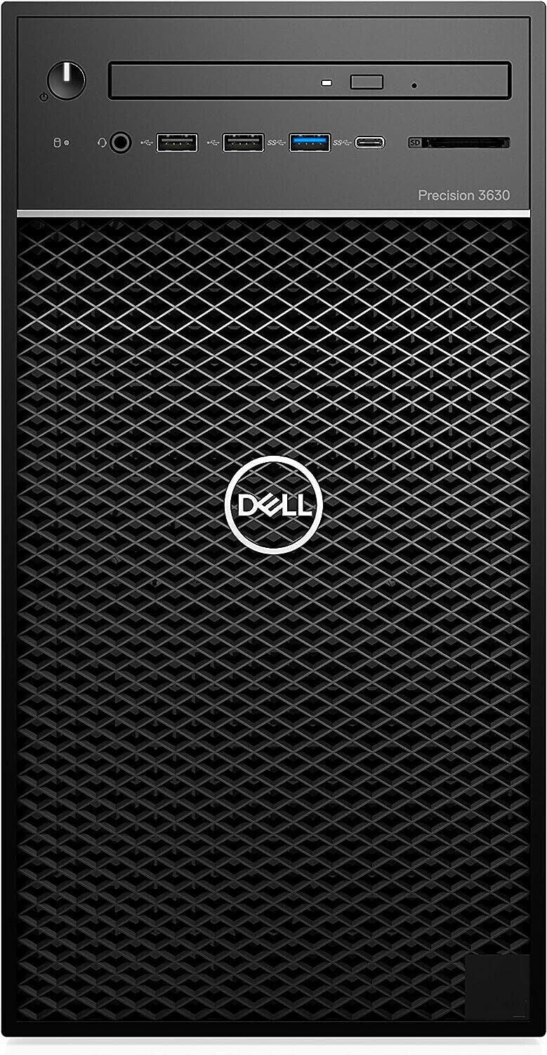 Dell Precision 3630 MT i7-8700K 64GB DDR4 RAM 1TB SSD Windows 11 PRO WIFI