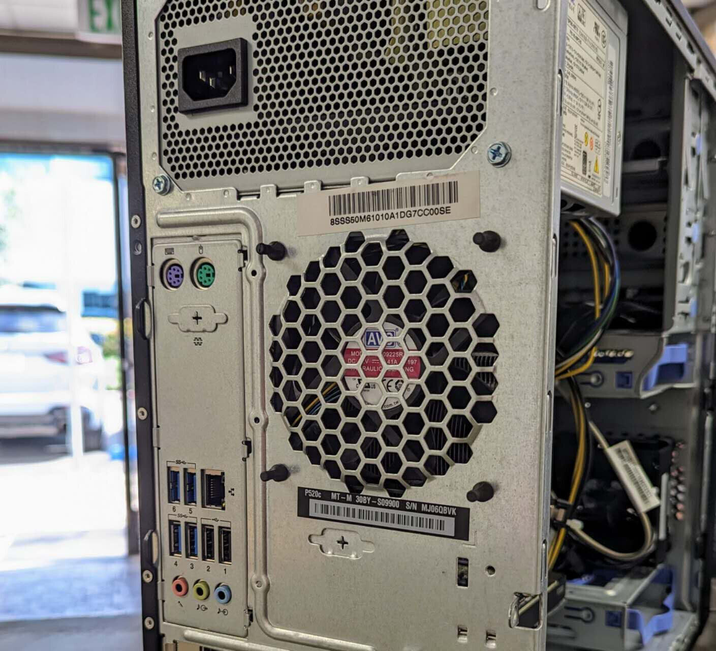 Lenovo ThinkStation P520c Xeon W-2133 16GB DDR4 RAM 500W - NO STORAGE / NO GPU -
