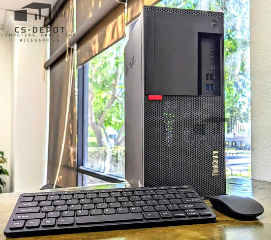 Lenovo ThinkCenter M920T i7-8700 4.60GHz 16GB DDR4 256SSD Windows 11 Pro WIFI