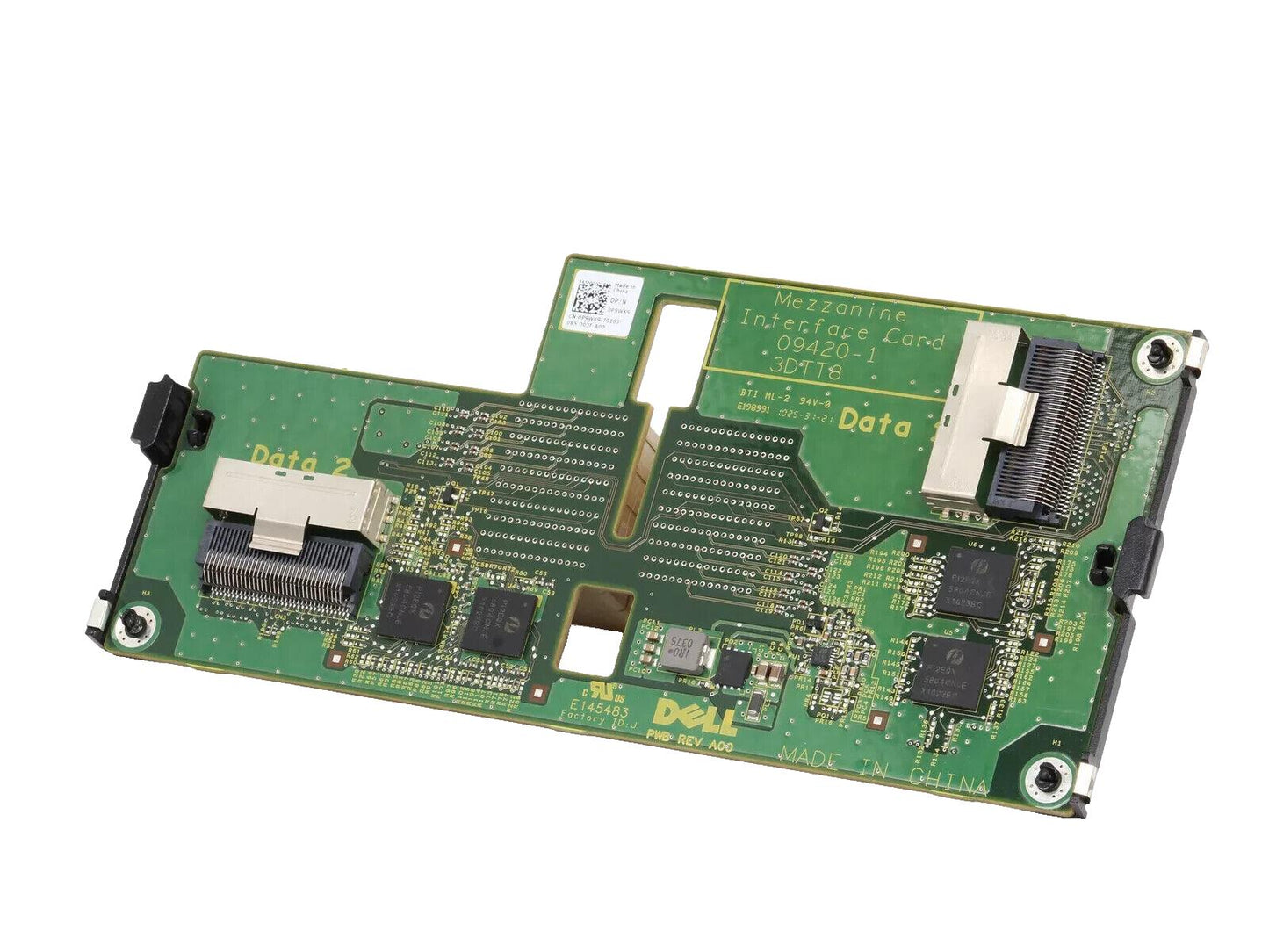 DELL DATA-1 DATA-2 PORTS MEZZANINE CARD FOR DELL POWEREDGE M610X P9WK9