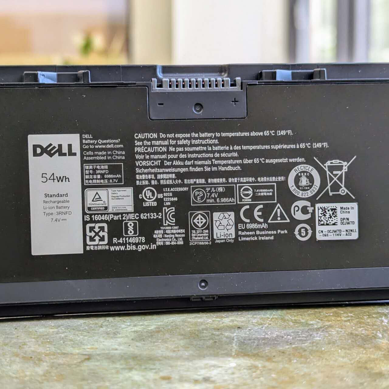 OEM Dell Latitude E7440 E7450 Laptop Battery 7.4V CJW7D G95J5 3RNFD New /Charger