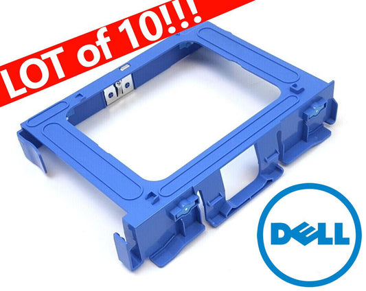 Lot of 10 3.5" Drive Caddy H8V8K 1B5146200-600 Dell OptiPlex 3060 5060 7060 SFF