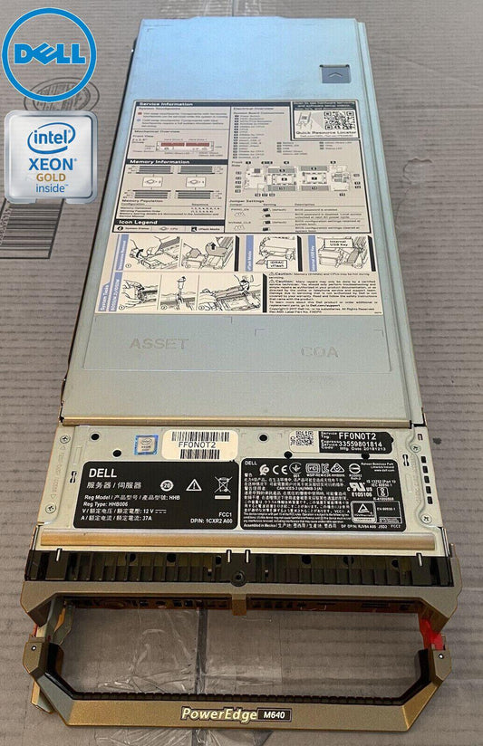 Barebones Dell PowerEdge M640 Blade Server 2x  FCLGA3647 Sockets MOTHERBOARD