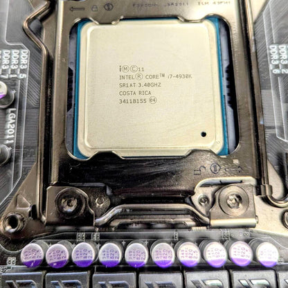 Gigabyte GA-X79-UP4 rev 1.1 LGA 2011 ATX Motherboard w/ i7-4930K & I/O Shield