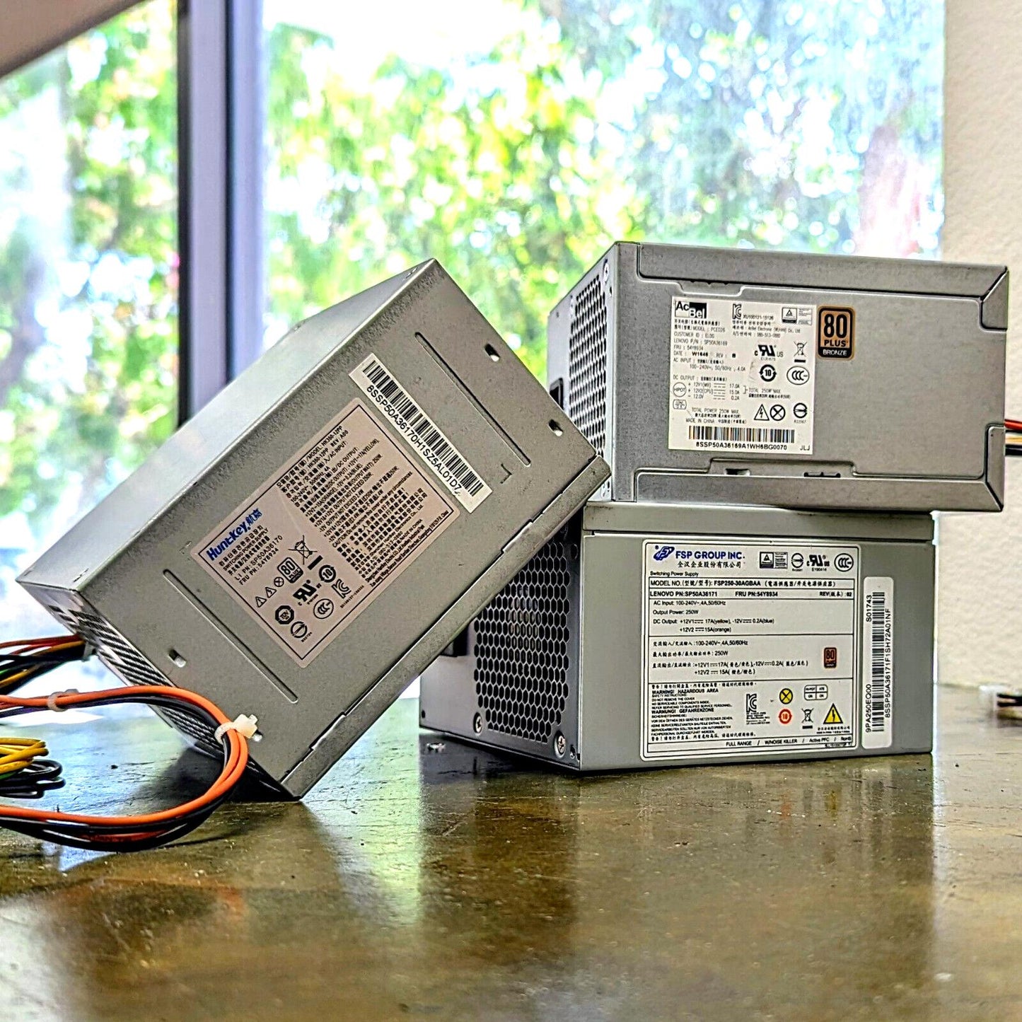Lot of 3 Lenovo ThinkServer TS150 P310 SP50A36171 250W PSU FSP Huntkey AcBel