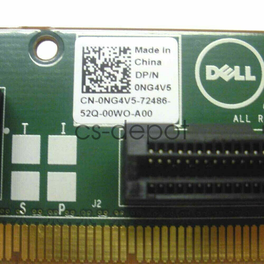 DELL SLOT 3 PCI-E 3.0 X16 RISER CARD FOR POWEREDGE R630 0NG4V5 NG4V5