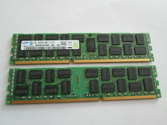64GB 32GB 16GB (2x8GB) PC3-12800R 2RX4 DDR3 Server ECC REG RAM Memory