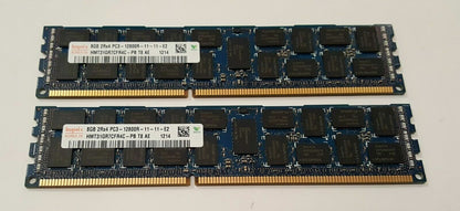 64GB 32GB 16GB (2x8GB) PC3-12800R 2RX4 DDR3 Server ECC REG RAM Memory