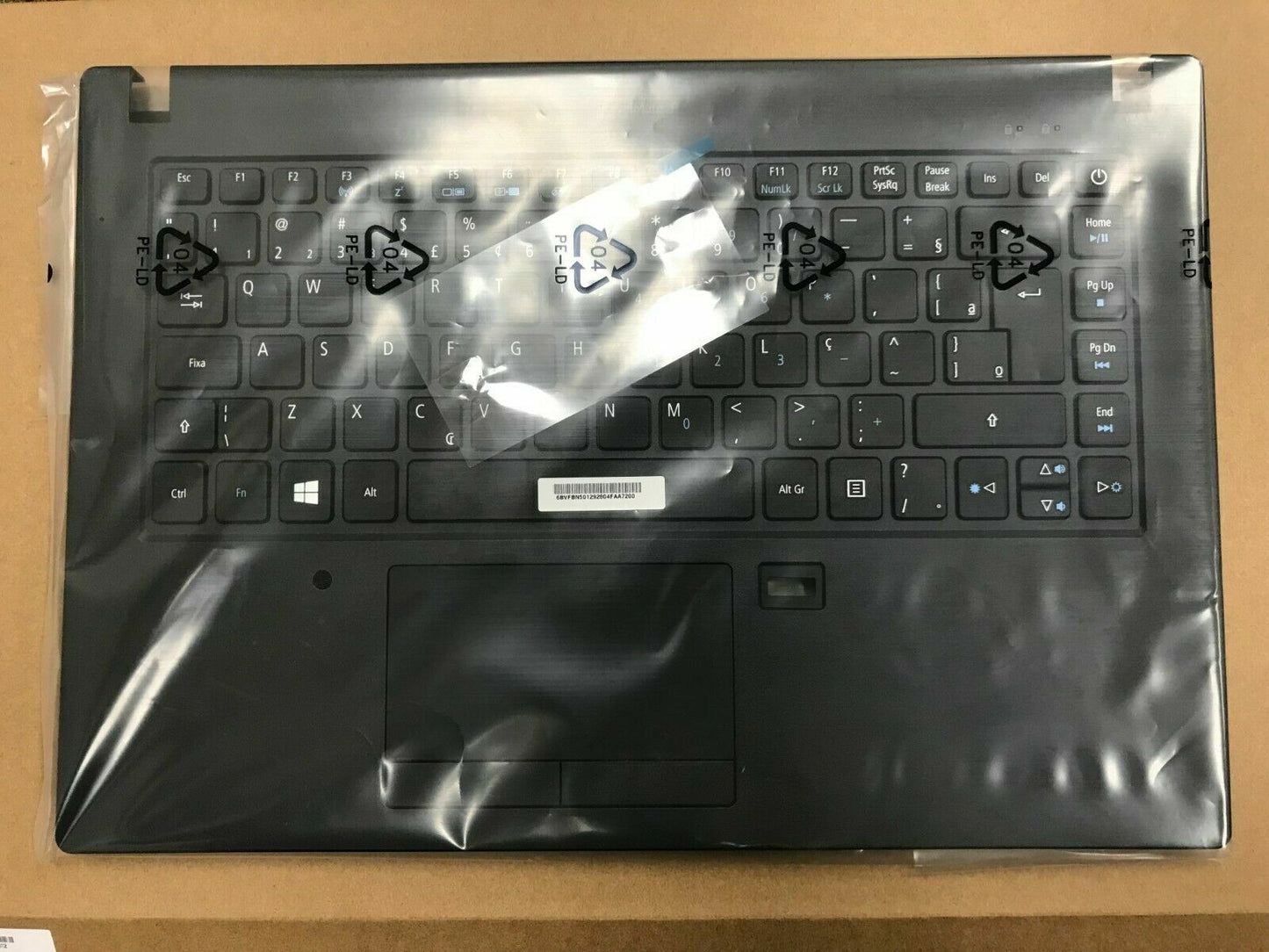 NKI141S04W Acer Travelmate P449 Keyboard upper case speaker 6B.VFBN5.012