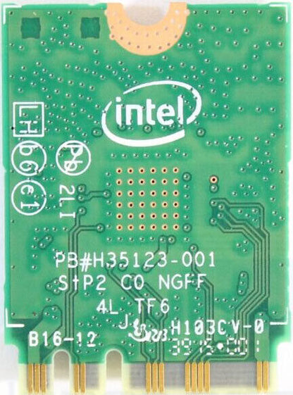 Dell CHDGT XPS 9343 Intel Dual Wireless-N 7265 7262NGW WLAN & BT 4.0+HS Card A00