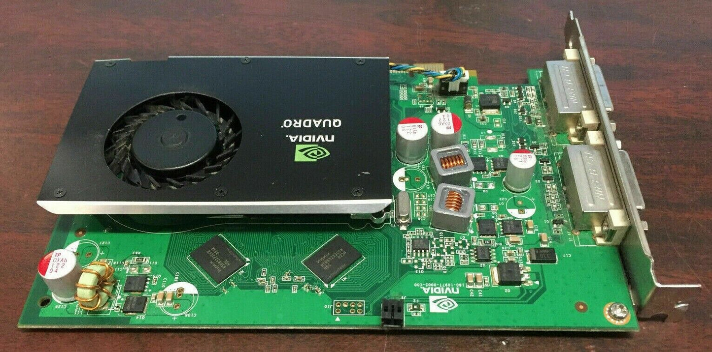 Quadro FX 380 256MB 128-Bit GDDR3 PCI E 2.0 Workstation Video Card R6W83