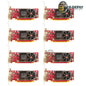 LOT 7 Dell ATI Radeon HD 3450 256MB PCIe x16 DMS-59 Full Height Video Card Y103D