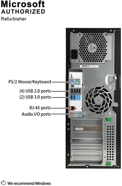 HP Z420 Workstation 12C E5-2697 V2 64GB RAM 1TB SSD K410 WIFI WINDOWS 10 WIFI