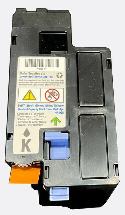 Dell 1250 1350 1355 C1760 C1765 Series 700Page Yield Toner Cartridge Black 4R4G5
