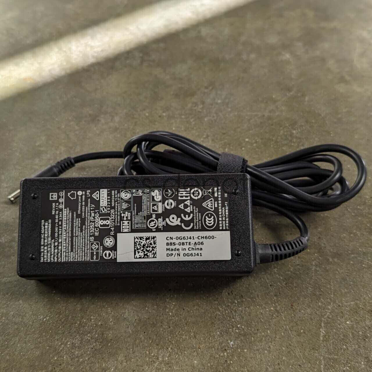 5X DELL 65W PA-12 Inspiron 6TM1C AC Adapter LA65NS2-01 SMALL TIP CHARGER 4.5mm