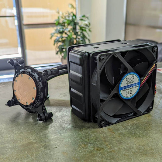 ASETEK 650LX THICK 120mm CPU DUAL-FAN LIQUID COOLING AIO LGA 2011 2066 1151 115X