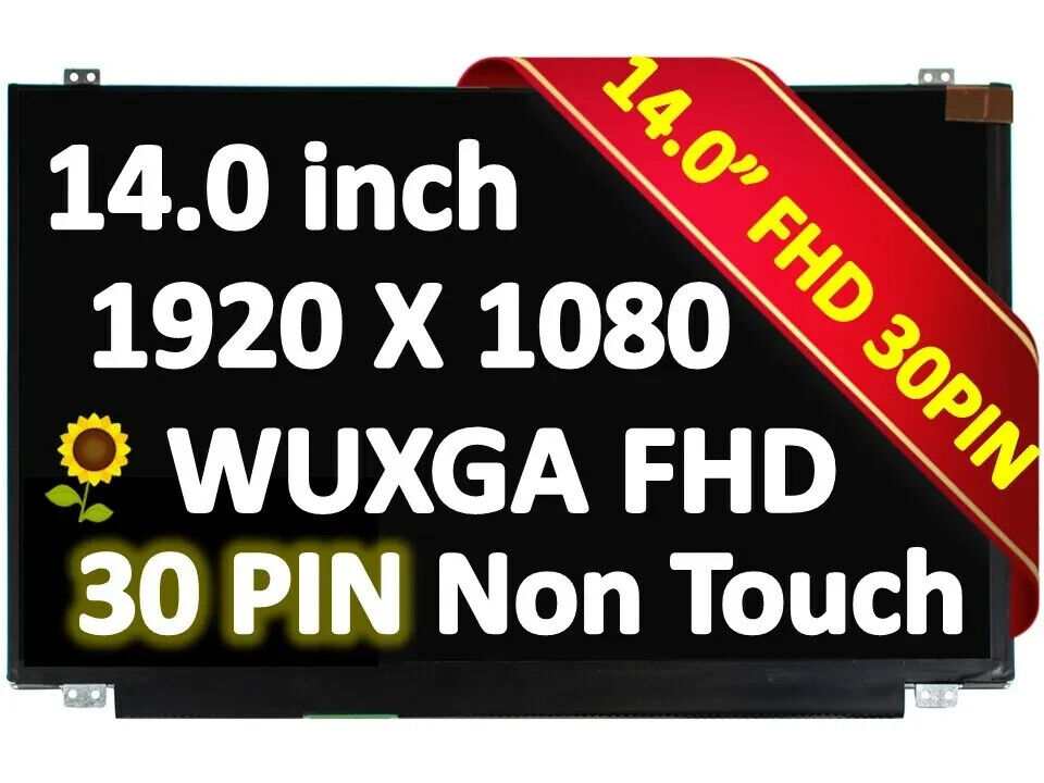 B140HAN02.1 B140HAN02.4 B140HAN02.6 LCD Screen FHD 1920x1080 Display 14.0"