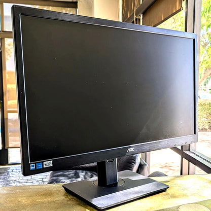 AOC E2479SW FHD 1080p 23.6" LED Backlight Computer Monitor  w/ Stand & Cables