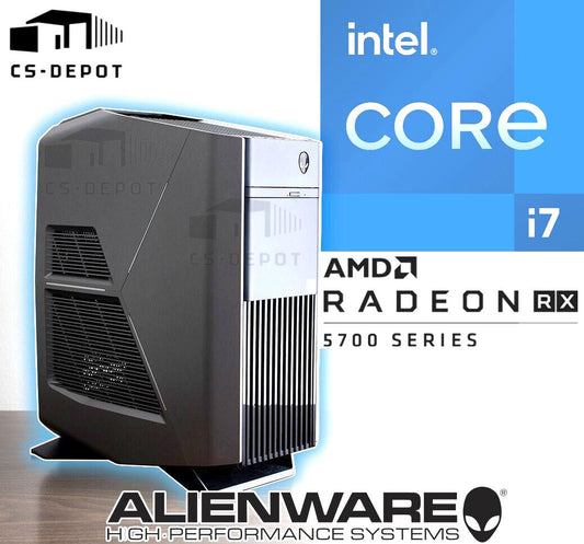 Alienware Aurora R7 Gaming PC i7-8700 RTX 3050 16GB RAM 1TB SSD Windows 11 Pro