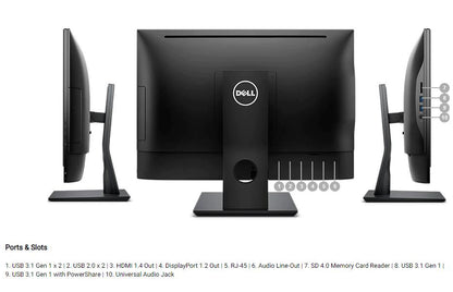 Dell 5250 Touchscreen AIO i7 16GB RAM 128GB SSD+500GB HDD WIFI WINDOWS 10