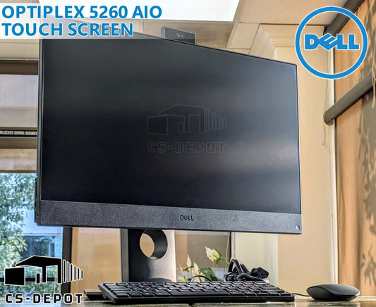 DELL OPTIPLEX 5260 AIO TOUCH SCREEN i5 16GB RAM 256GB SSD+1TB HDD Windows 11 PRO