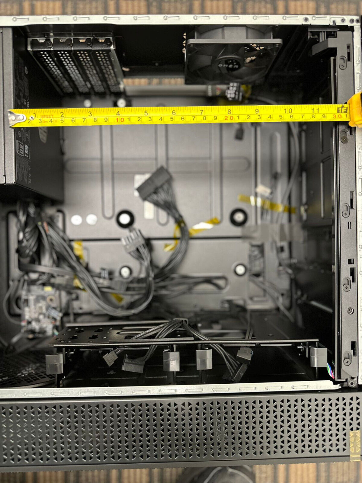 DIY Black USB3.0 Clear side Micro ATX Gaming Computer Case RGB FAN UPTO 800W