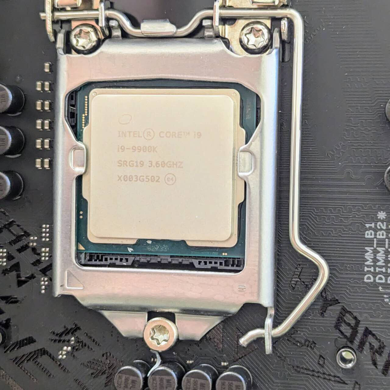 Intel Core i9-9900K + ASUS Z390-E Gaming Rog Strix ATX Motherboard  LGA 1151
