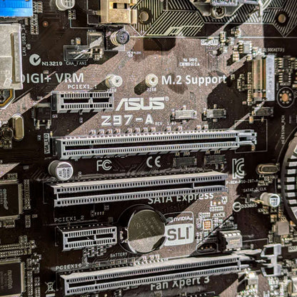 ASUS Z97-A Intel Z97 HDMI SATA 6Gb/s LGA1150 ATX Intel Motherboard
