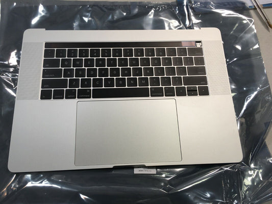 OEM MacBook Pro A1707 2016 2017 15" Silver Top Case Keyboard + Battery Grade A