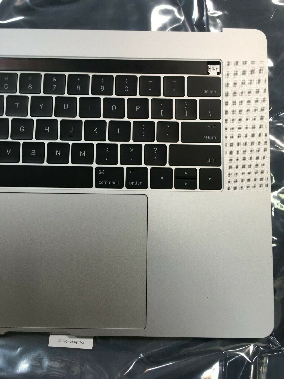 OEM MacBook Pro A1707 2016 2017 15" Silver Top Case Keyboard + Battery Grade A