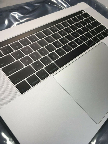 OEM MacBook Pro A1707 2016 2017 15" Silver Top Case Keyboard + Battery Grade A