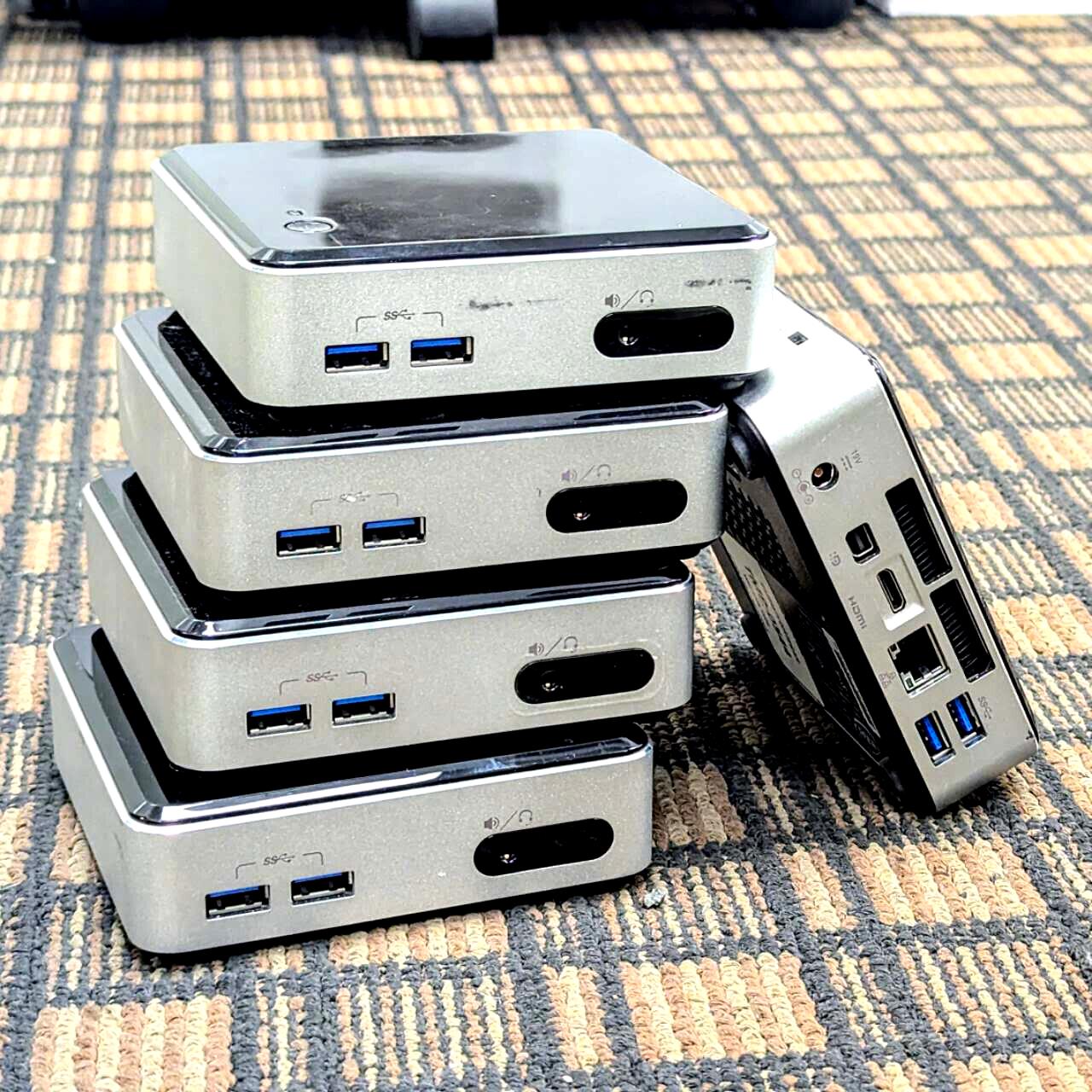 LOT of 5 Intel NUC i3-4010U / 8GB RAM / 256GB SSD / D34010WYK *UNTESTED*