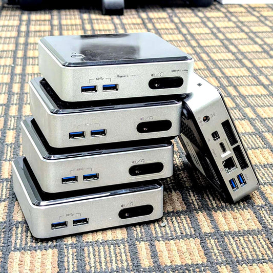 LOT of 5 Intel NUC i3-4010U / 8GB RAM / 256GB SSD / D34010WYK *UNTESTED*