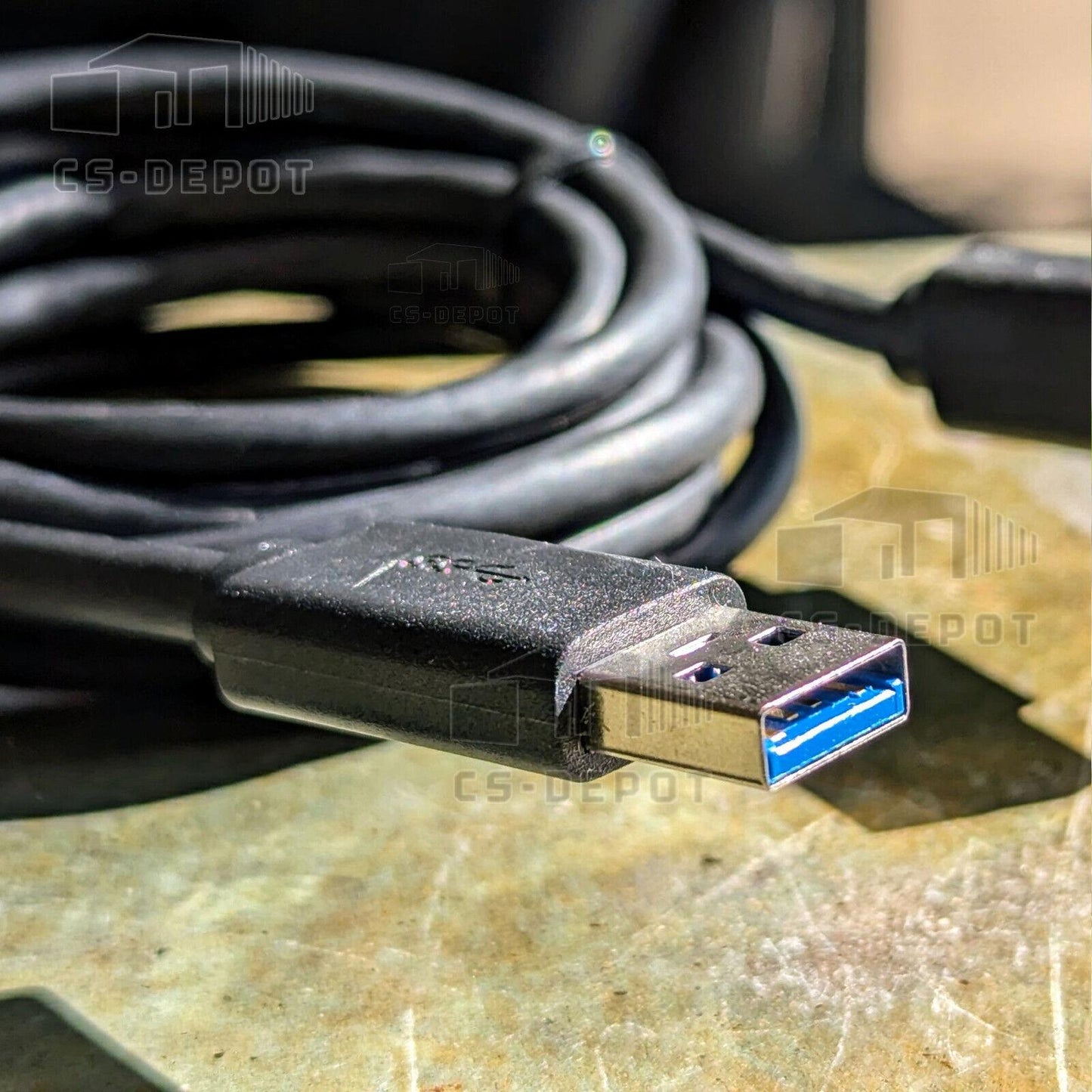 SuperSpeed USB 3.0 Type A to B Male Cable for Cameras/Printers/Scanners