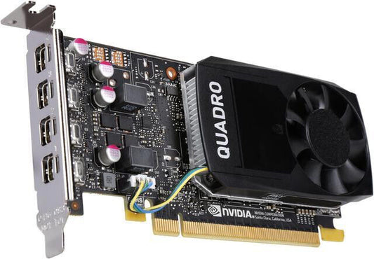 HP Nvidia Quadro P1000 4GB GDDR5 Low Profile Video Graphics Card - 919987-001