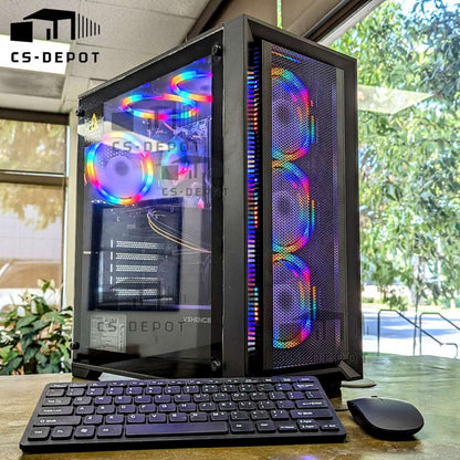 8 CORE VR Ready Gaming PC i7-9700K RTX 3050 | 32GB DDR4 | 1TB SSD Win11 PRO Wifi