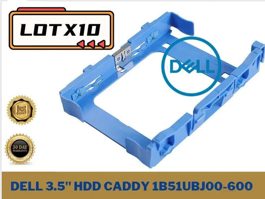 LOT 10 OEM Dell 3080 5080 7080 3090 5090 7090 3000 7000 SFF 3.5" HDD caddy