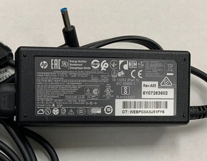 LOT 50 Genuine 65W HP AC Adapter Charger 19.5V 3.33A 710412-001 blue tip