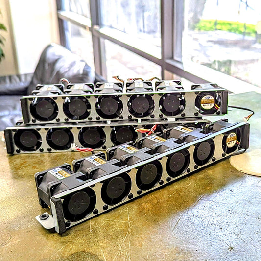 Dell 1U Cooling Fans & Bracket Assembly for PowerEdge C1100 Server 80R44 CS24-TY