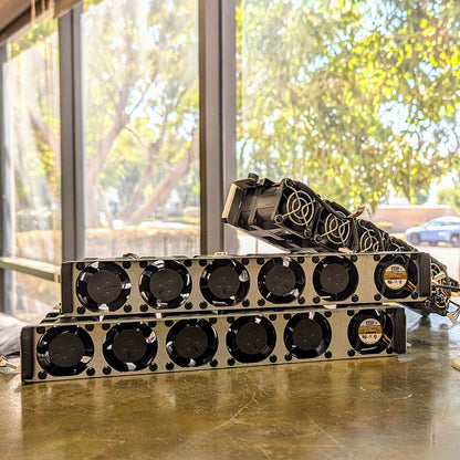 Dell 1U Cooling Fans & Bracket Assembly for PowerEdge C1100 Server 80R44 CS24-TY