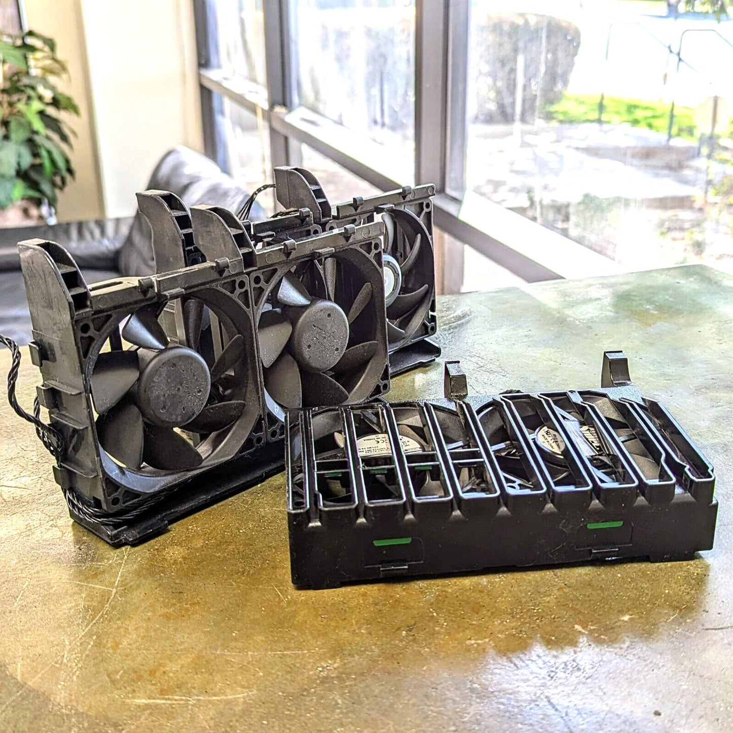 HP Z800 Z820 Z840 Chassis dual fan assembly PCIe w/ 2 fans 468762-001
