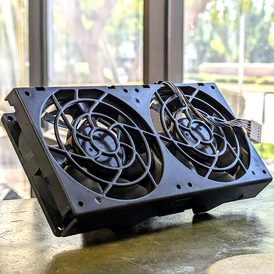 HP Workstation Z600 System Cooling Dual Fan Assembly 468773-001 Assy 508064-001